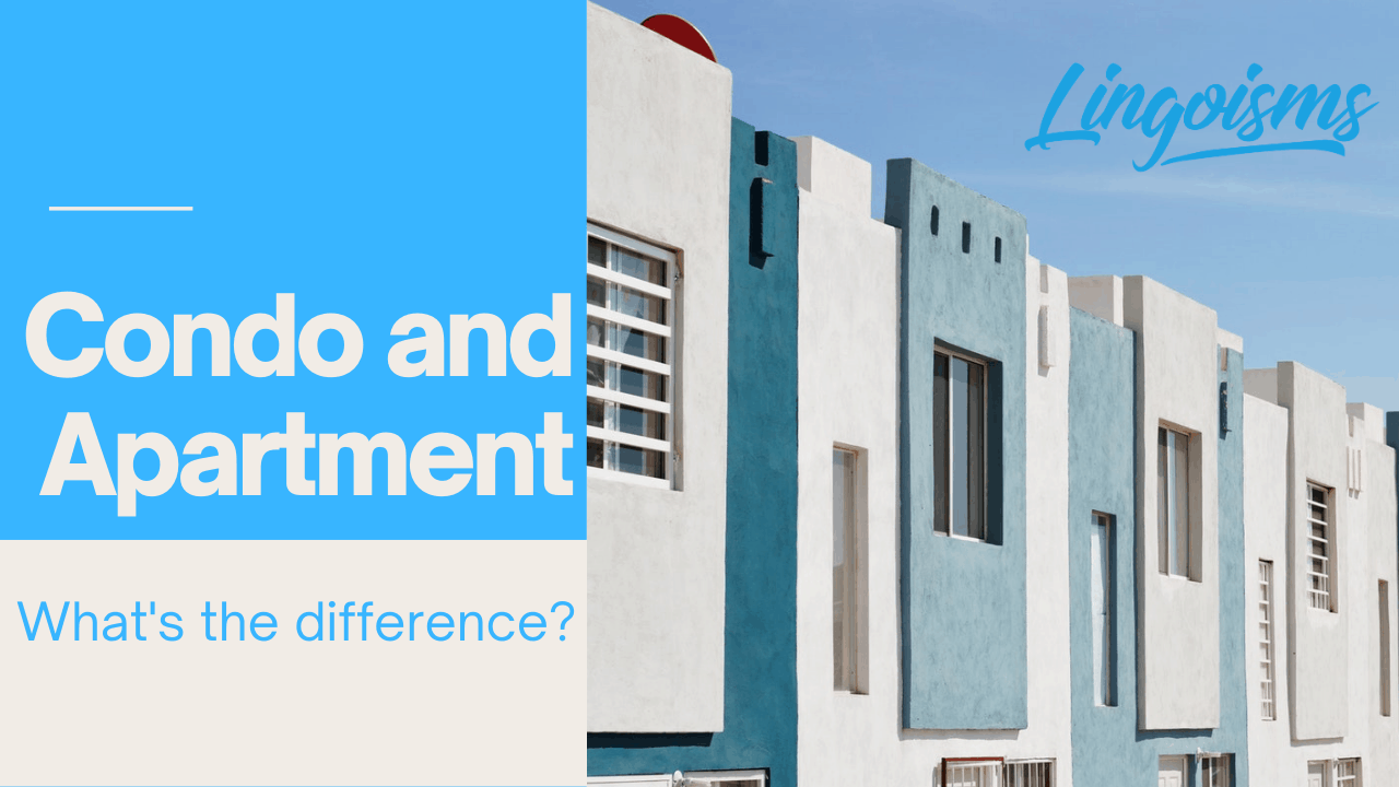 difference between apartment and condominium